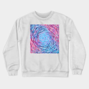 Spiral Brushstrokes Crewneck Sweatshirt